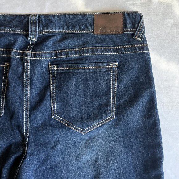 Maurices Original Bootcut Size 16 Short Denim Jeans Stretch 30" inseam - Picture 7 of 9